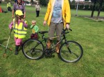 First bicycle of the day, in surprisingly good condition.